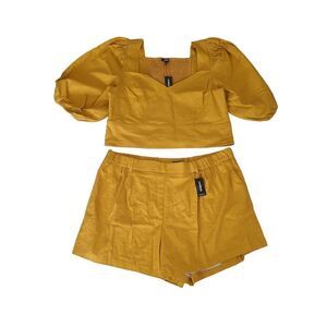 Express 2 Piece Short Set Size XL